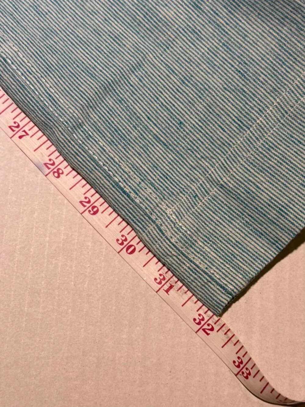 Freedom Trail by Kyodan womens L blue stripe linen cotton pants flat front mid